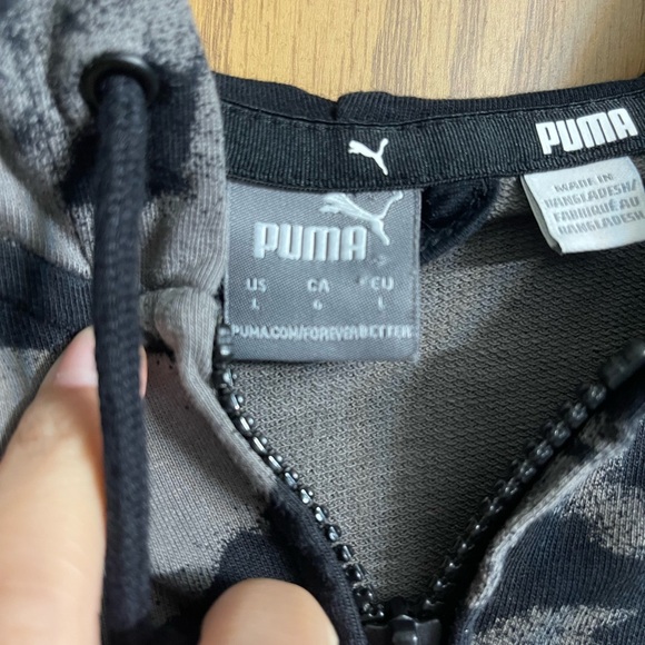 NWOT Puma summer full zip causal tie dye, water color jacket - Picture 6 of 6